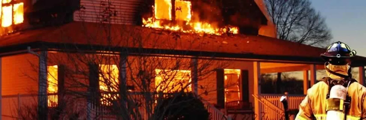 fire damage repair emergency response at a residential property affected by an active house fire in Tacoma, WA